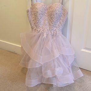 Light Mauve Formal Fancy Dress Size 4